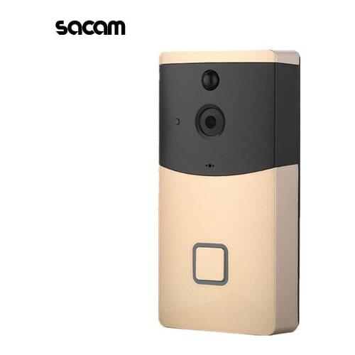New video doorbell 720P HD WiFi camera smart doorbell real-time video two-way audio wide-angle lens night vision PIR motion dete