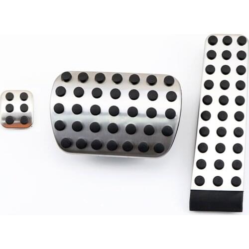 Fit For Benz W215 C215 CL Class 1999-2006 Accessories Antiskid Steel Pad AT Foot Accelerator Oil Gas Fuel Brake Pedal Cover