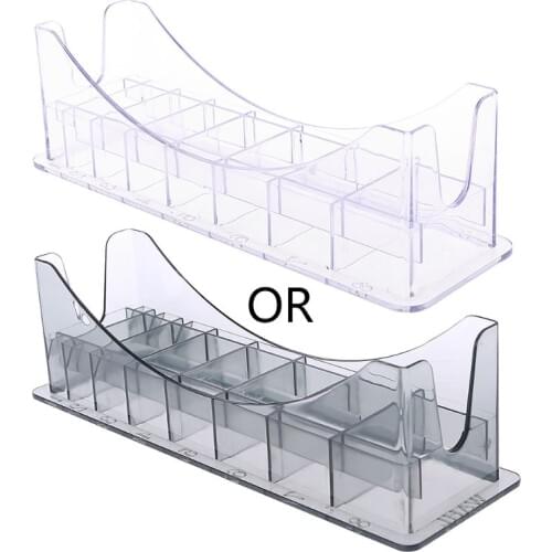 8 Grid Base Stand For Universal Hair Clipper Limit Comb Guide Attachment Size Barber Replacement For 3171/500 1/8in to 1 in