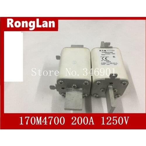 [SA]The United States Bussmann 170M4700 200A 1250V fuse fuse original authentic (original package 3pcs)--3pcs/lot
