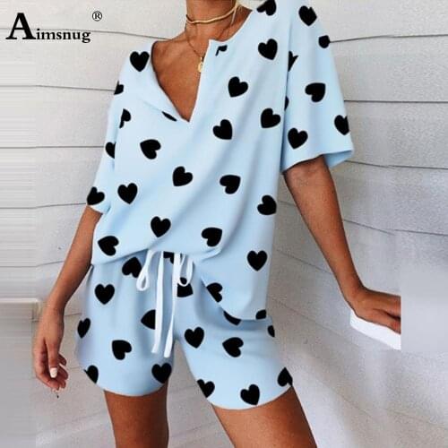 Aimsnug Sexy Pullovers Tops and Shorts Suits Women Two Piece Sets Causal Printed Letter Tracksuit Sportswear Outfit Plus size
