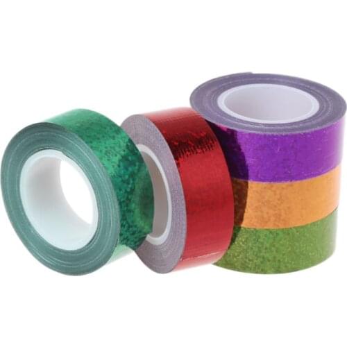 Rhythmic Gymnastics Decoration Holographic Glitter Tape Ring Stick Accessory