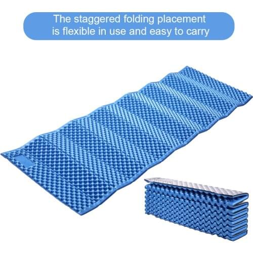 Outdoor Portable Mat Picnic Travel Mattress Waterproof Foldable Camping Blanket Ultralight Foam Camping Mat Folding Beach Tent