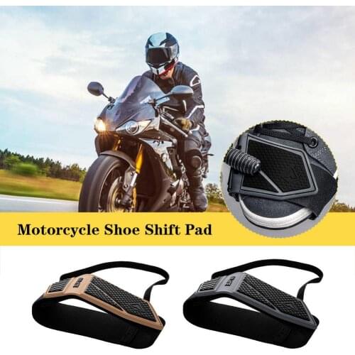 Universal Motorcycle Shifter Pad Durable Motorcycle Shoe Protective Gear Shift Pad Anti-skid Gear Shifter Guards Protector Cover