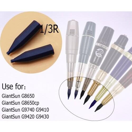 Disposable 1R,2R,3R Generic Hex Needle Tips For Permanent Makeup Gaintsun Tattoo Machine