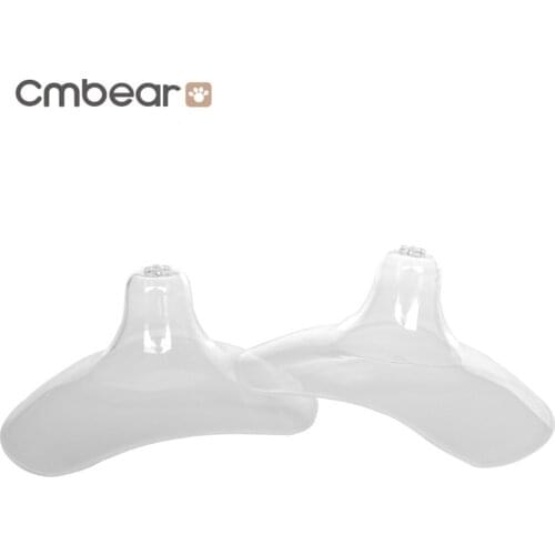 2pcs Silicone Nipple Protectors milk extractor Nipple Breast Milk Feeding Mothers Nipple Shields Protection Cover Breastfeeding