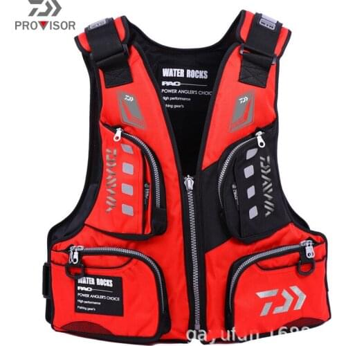 Daiwa Outdoor Fishing Vest Men Breathable Swimming Life Jacket Safety Waistcoat Survival Utility Hunting Vest Colete Salva-Vidas