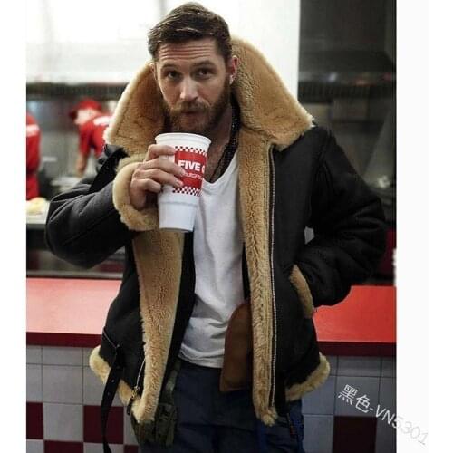 ZOGAA Mens Fur Coats