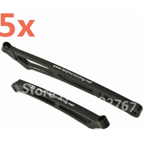 5Sets RC Car OP Front/Rear C Chassis Braces Aluminum TEAM C TU0837 T8T V3/T8TE Truggy For Off Road Buggy Remote Control Cars