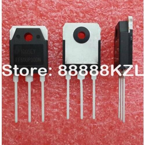 5pcs/lot FF60UP30DN=F60UP30DN TO-247 Inverter rectifier tube for ultra fast recovery electric welding machine 60A 300V TO-3P