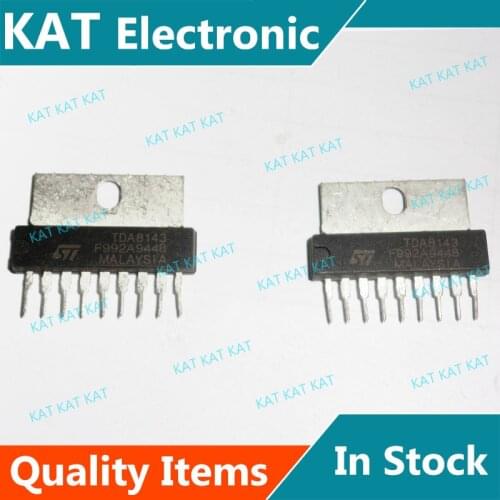 5PCS/Lot TDA8143 ZIP9 HORIZONTAL DEFLECTION POWER DRIVER