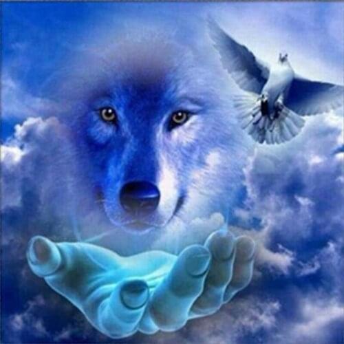 5D diamond mosaic home decoration diamond embroidery diy diamond painting cross stitch needle kit animal cartoon picture