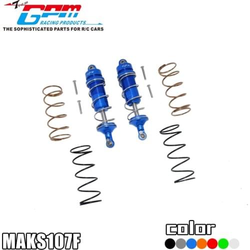 ALUMINUM FRONT THICKENED SPRING DAMPERS 107MM MAKS107F for ARRMA 1/10 KRATON 4X4 4S BLX ARA102690