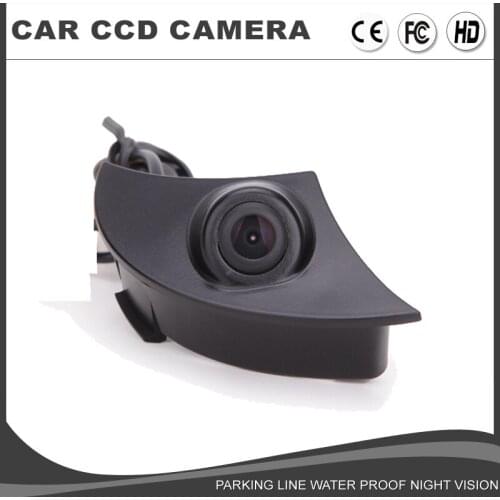 CCD CAR Front View Camera Logo Emblem Camera For TOYOTA Highlander Camry Corolla Auris Prado Night Vision Parking Assist Camera