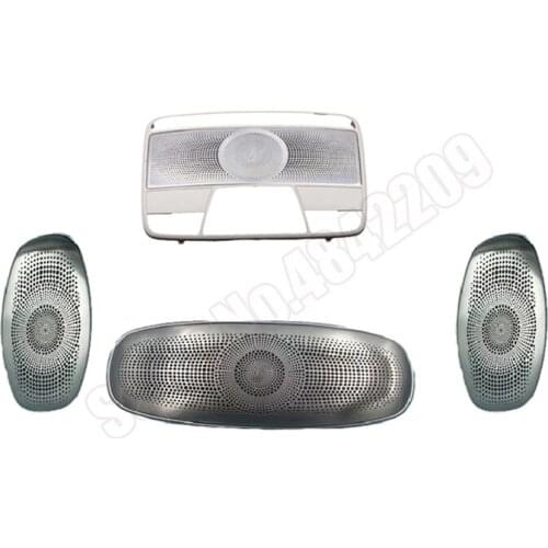 For Benz C/E/S/GLC W222 W213 W205 X253 Auto LED Ambient Light 3/7/64 Colors Ceiling Speaker Roof Atmosphere Lamp Audio speaker