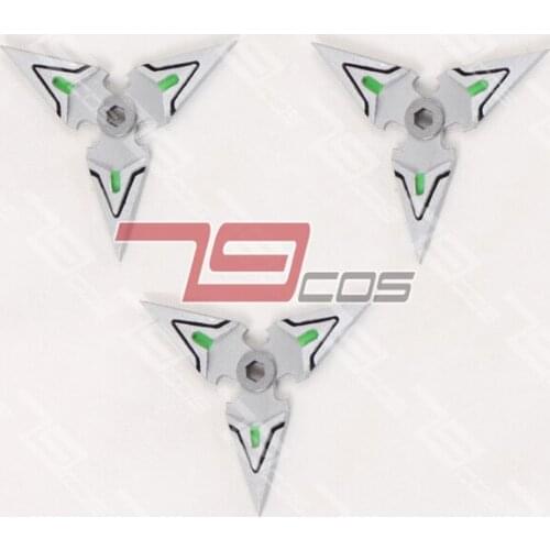Hot Game OW Shimada Genji Weapon Cosplay Replic Props PVC Weapon for Anime Show and Chrismas Party Cos Elements 3pcs