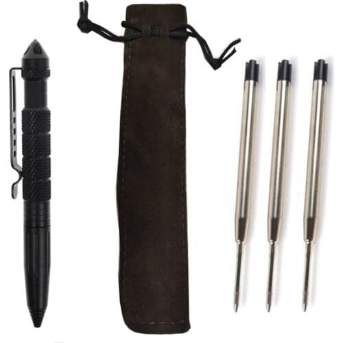 Good Quality defence personal Tactical Pen Self Defense Pen Tool Multipurpose Aviation Aluminum Anti-skid Portable