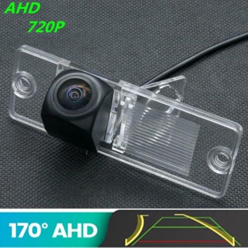 AHD 720P Trajectory Fisheye Car Rear View Camera For Mitsubishi Pajero/Montero/Shogun 2006~2014 Reverse Vehicle Camera