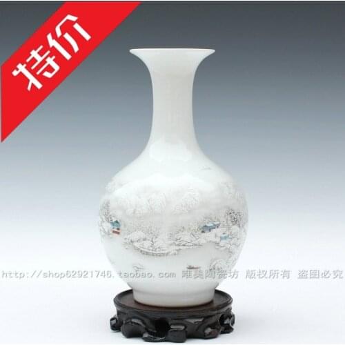 Ceramics vase modern fashion reward bottle porcelain vase decoration