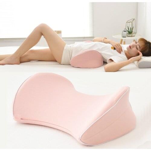 REWTR Memory foam waist pillow Pregnant woman Lumbar pad support waist Sore Memory pillow 57-38 cm