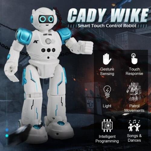 R11 RC Robot Toy Singing Dancing Talking Smart Robot For Kid Educational Toy For Children Humanoid Sense Inductive Action Figure