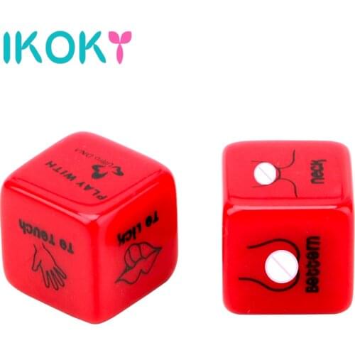 Sex Dice Adult Games Accessories Erotic Toyes Sex Tools For Couples Humour Party Gambling 6 Love Positions Punishment Optional
