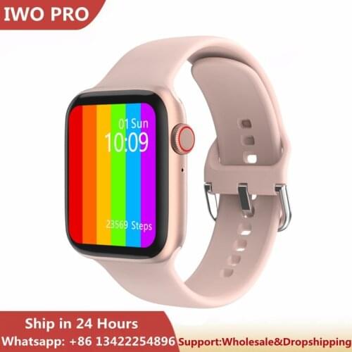 New Smart watch W26 44/40mm Series 6 Bluetooth Call Heart Rate Monitor Temperature Waterproof Smart Watch PK IWO 13 W26 Pro