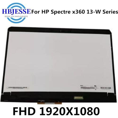 LCD Replacement 13.3" For HP Spectre x360 13 W 13-W Series 13-W0J15PA 1920*1080 LCD Touch Screen Assembly