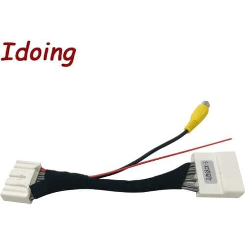 Idoing Connection Cable for Mazda 2 CX-5 2015 2016 Reversing Camera to OEM monitor without Damaging the car Wiring