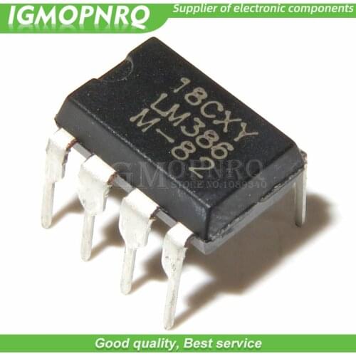 10pcs LM386 LM386N LM386M LM386L Audio Amplifiers LOW VLTG AUDIO PWR AMP DIP-8 new original