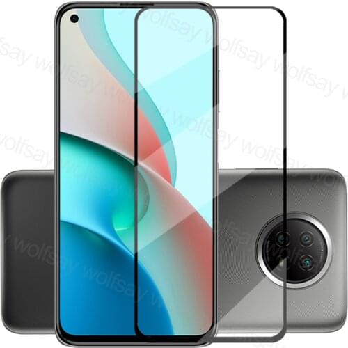 2.5D Full Glue Glass For Xiaomi Redmi Note 9T Screen Protector Tempered Glass For Redmi Note 9T Phone Film For Redmi Note 9T
