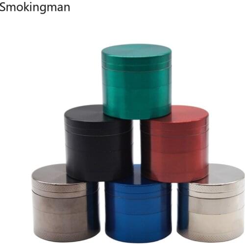 4 Layers Mini Cute Metal Tobacco Grinder Weed Grinder Zinc Alloy Dry Herb Smoke Accessories Hemp Pepper Pot Spice Mill Grinder