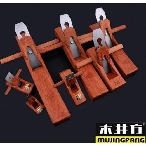 7pcs Woodworker Woodworking Tools Hand Redwood Carpenter Tool Kit set Planes