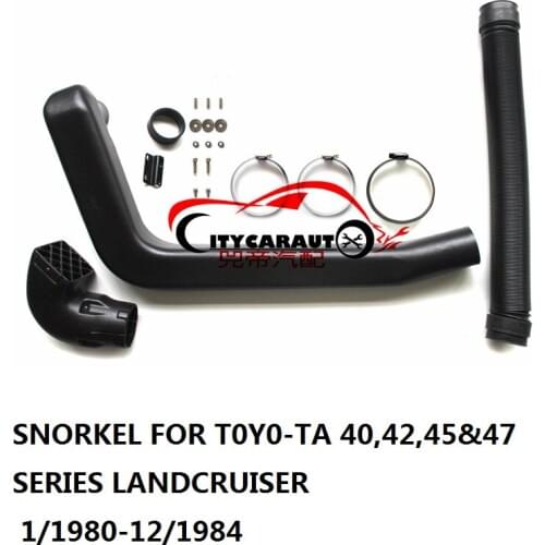 AUTO PIPE SNORKEL KIT FOR LANDCRUISER 40,42,45&47SERIES Air Intake LLDPE MANIFOLD Kit Set FIT FOR landcruiser 40,42,45&47SERIES