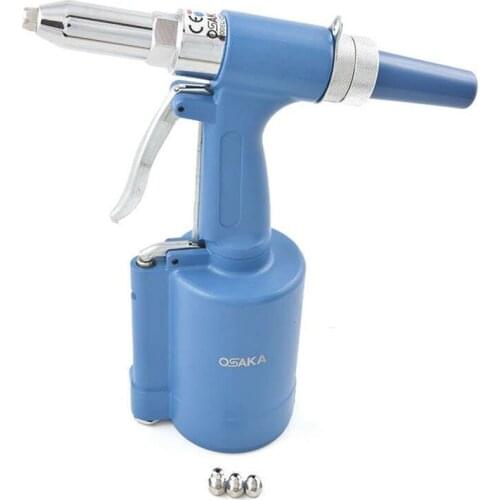 Automatic Air Rivet Tools Industrial Pneumatic Riveter Pistol Riveter Gun OSAKA 2,4-3,2-4-4,8.00 mm