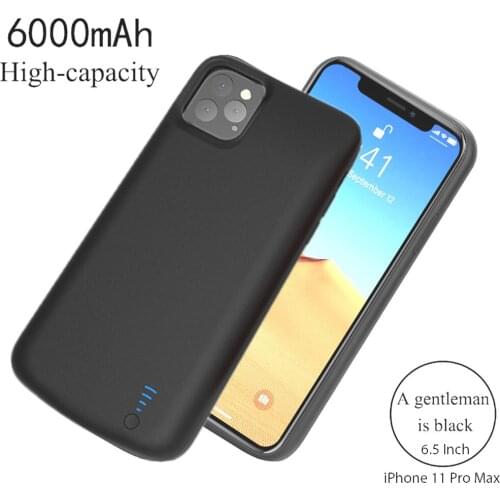 ZKFYS Powerbank Case For iPhone 11 Pro Max Battery Charger Cases Backup Power Bank Charging Case For iPhone 11 Battery Case