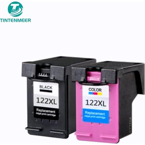 TINTENMEER ink cartridge 122 compatible for hp deskjet 1510 1050A 2050A 3050A 4500 5530 4630 4632 printer