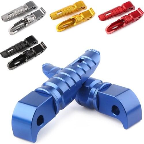 Motorcycle Universal Rear Footrest Pedals Footpeg For Yamaha MT-09 MT-10 YZF-R1 YZF-R6 YZFR3 YZFR25 XSR700 XSR900 NVX155