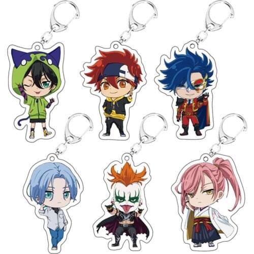 New SK8 The Infinity Acrylic Keychain Cartoon REKI Miya Cherry Blossom Pendant Keyring Fans Gift