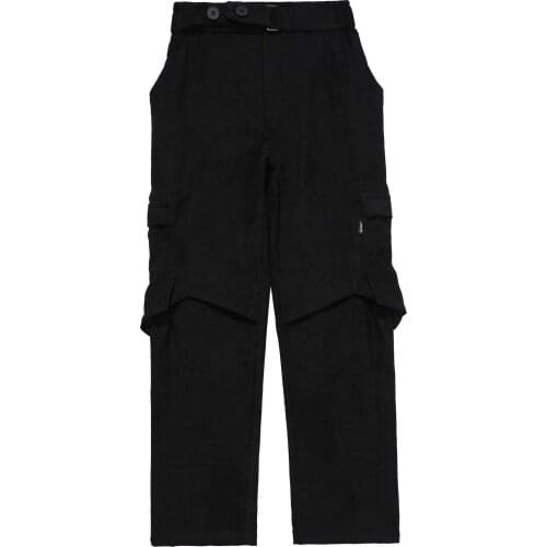2021 New Spring And Summer Hip-hop Street Mens Casual Overalls Trousers Fashion Elastic Waist Harem Pants Men