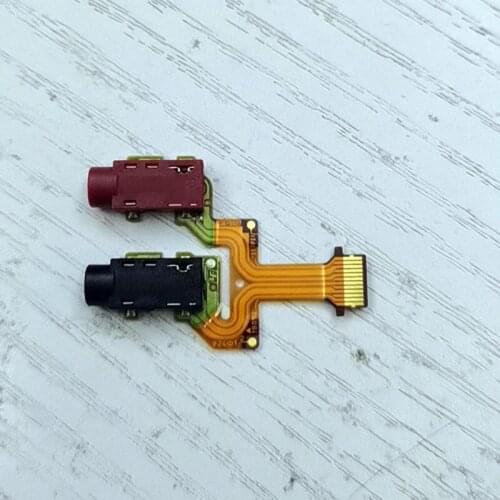 New MIC and Speaker Jack holder flexible board repair parts for Sony ILCE-7rM4 A7rIV A7rM4 A7r4 Mirrorless camera(JK-1027)