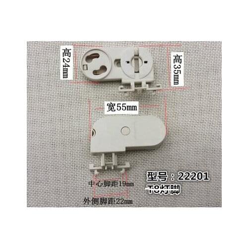 OEM G13 T8 lampholders with starter seat for light tube