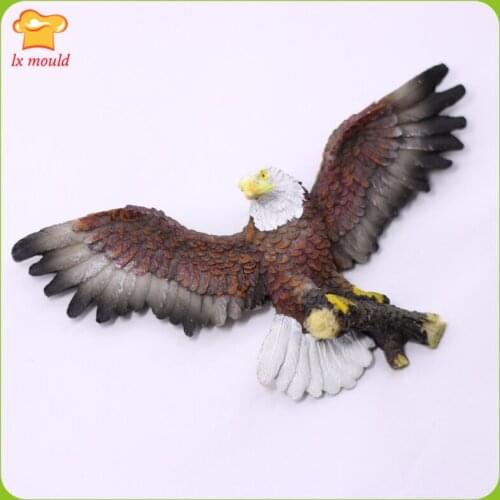 Eagle Silicone Spread Winged Eagle Soap / Gypsum / Polymer Clay Silicone Moulds