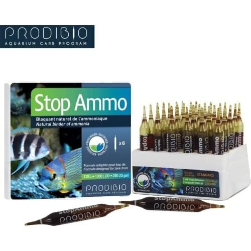 Original PRODIBIO Stop Ammo Natural Blinder Of Ammonia Reduces The Production Of Nitrites In Aquariums