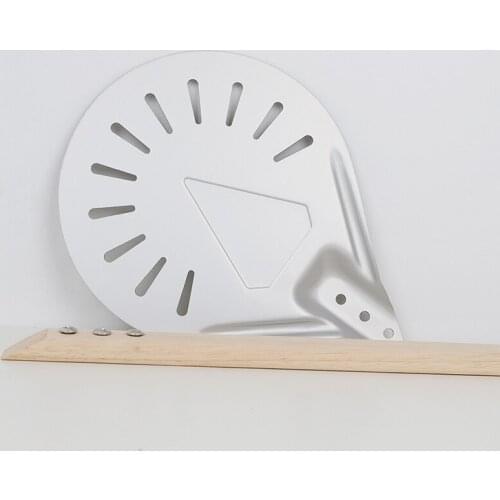 Perforated Pizza Peel 7/8/9" Pizza Turning Peel for Homemade Pizza Bread Bakers HY99