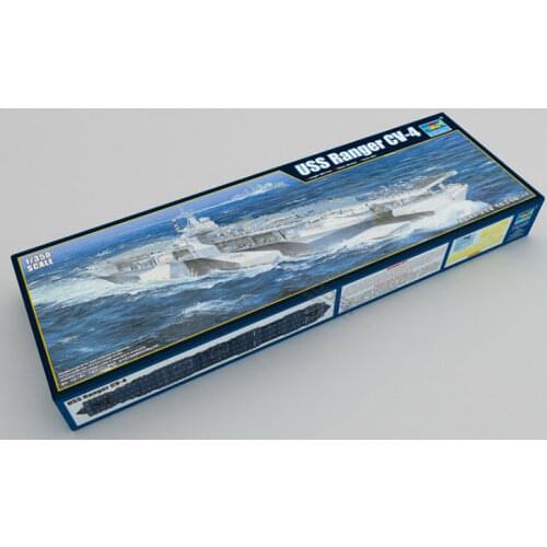 Trumpeter 05629 1/350 USS Ranger CV-4 Aircraft Plastic Model Warship Kit TH05725-SMT2