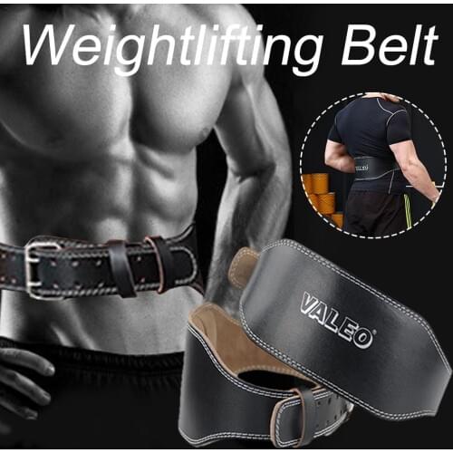 Unisex Powerlifting Sports Supplies PU Belt Training Fitness Protection Belt Lumbar Protection Gym Belt Weightlifting Belt 4