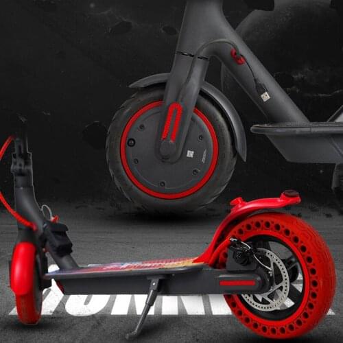 Scooter Wheel Hubs Protective Reflective Sticker Dynamic Sticker for Xiaomi Mijia M365 Pro Electric Scooter M365 Scooter Parts