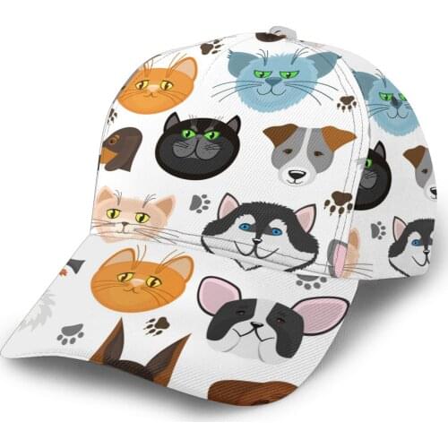 2021 Summer New Unisex Outdoor Sport Sunscreen Baseball Hat Running Visor Cap Dog And Cat