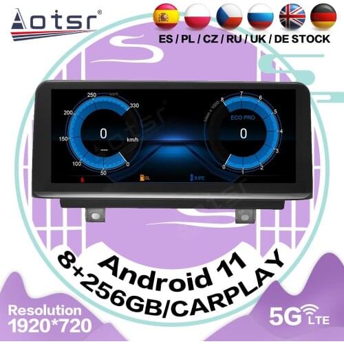 256G Carplay 5G Android 11 Player For BMW 3/4 Series F30 F31 F32 F33 F34 F35 F36 2013 2014 2015 2016 GPS Navi Stereo Radio Unit
